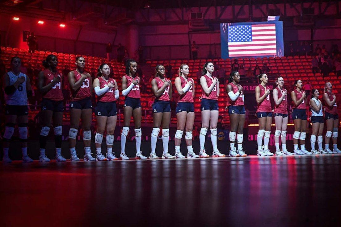 排球📢🇺🇸美国女排公布2026年VNL第一周阵容：🏐二传：汉考克