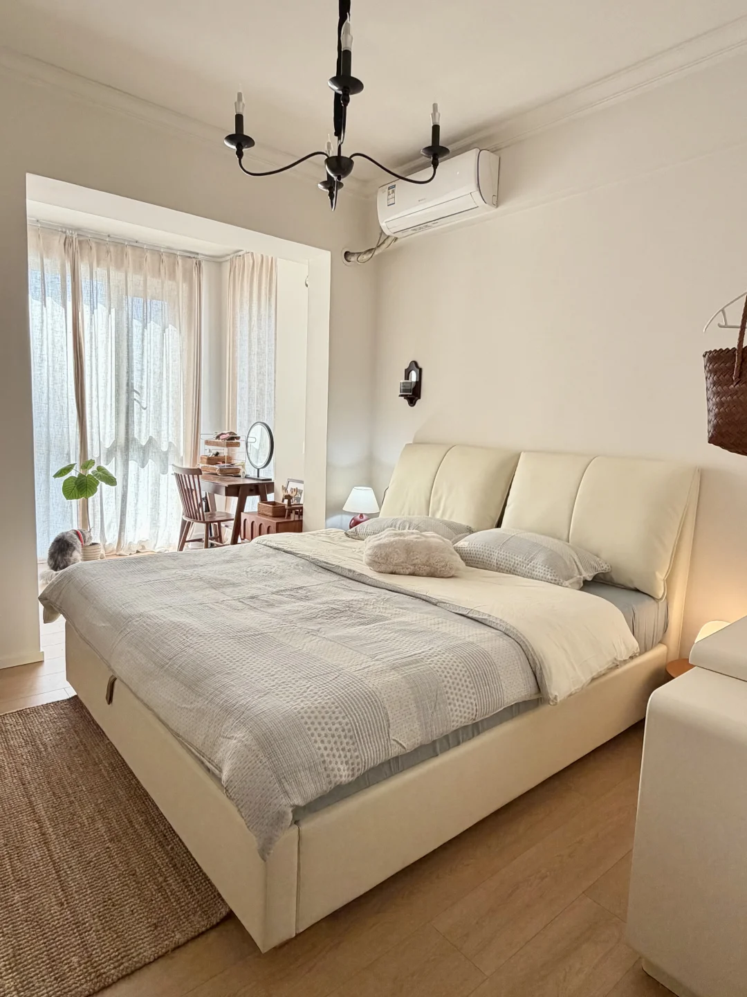 讲真，小户型卧室搭配储物床真的绝 🤩