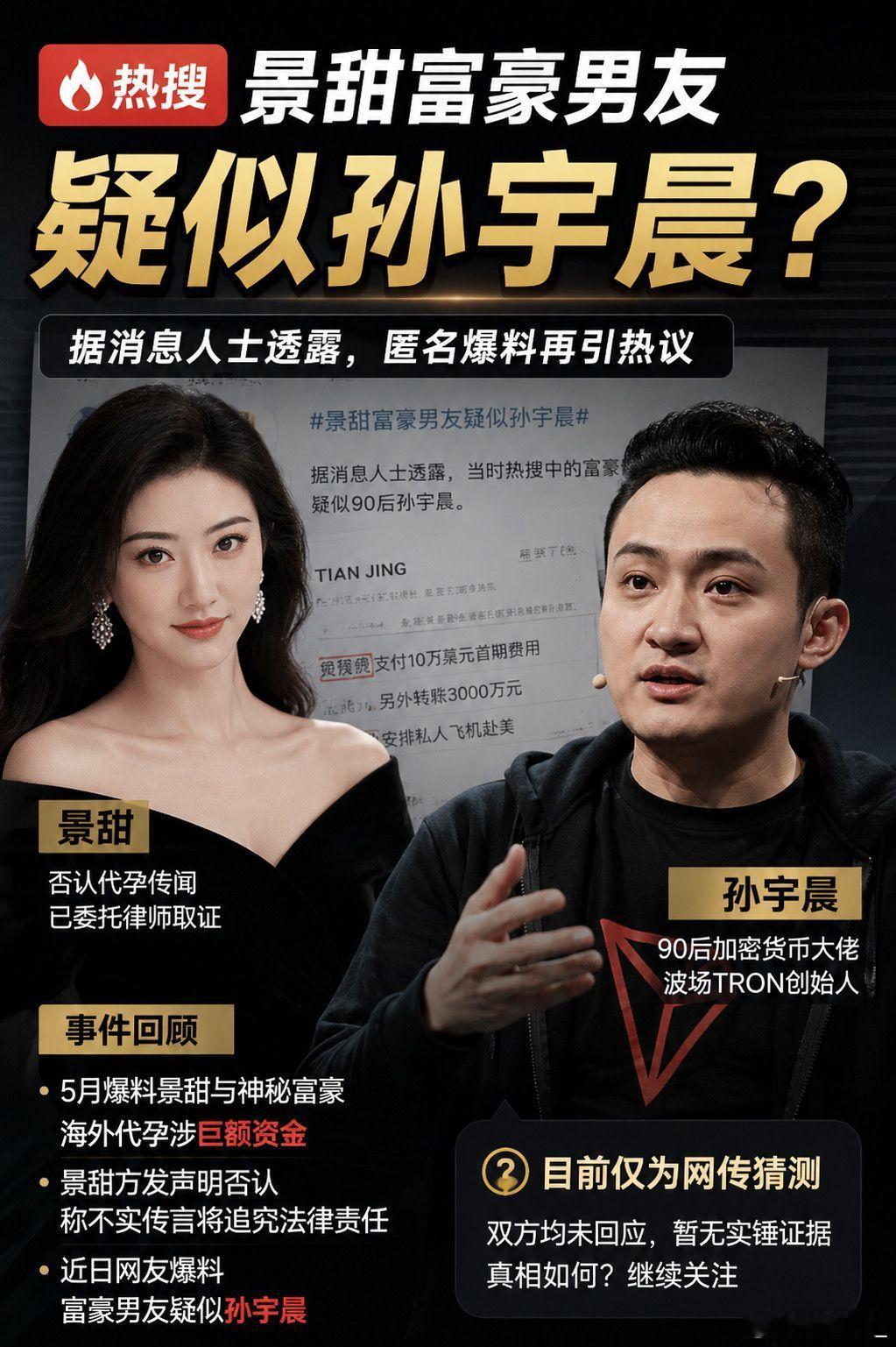 孙宇晨这篇《我的女友景甜》真是把文字游戏玩到了极致。一万多字的长文，细节丰满到连