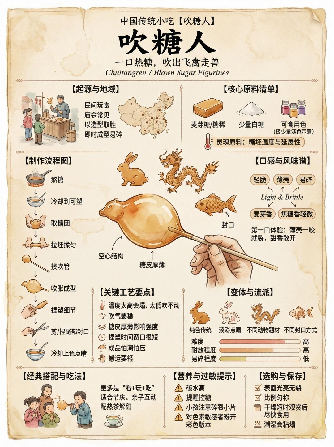 传统小吃合集，不止糖葫芦，这些小吃你全吃过吗？糖葫芦才是外国人的顶级年货跟老外一