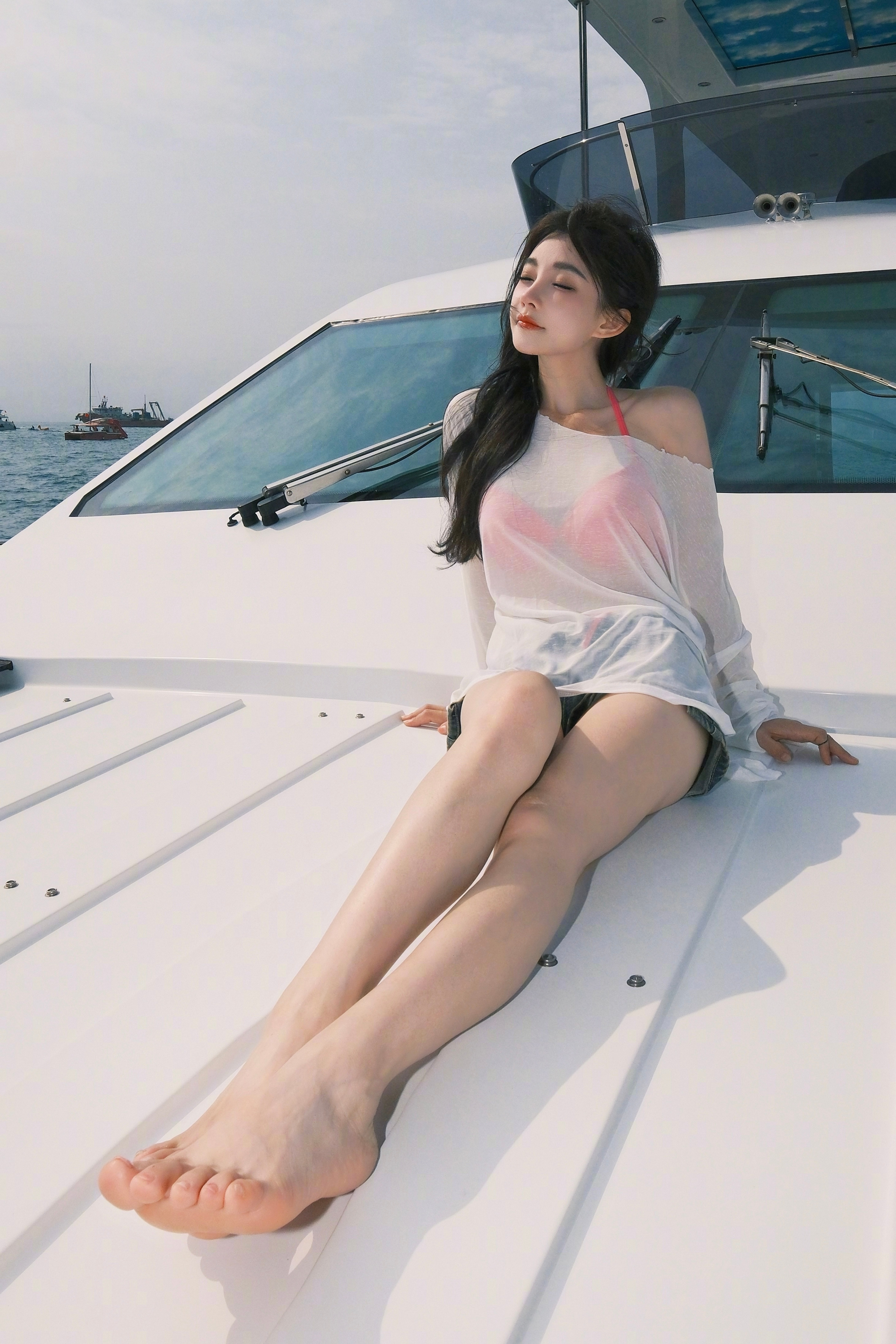 冯提莫曾说患癌是被气的冯提莫海边👙