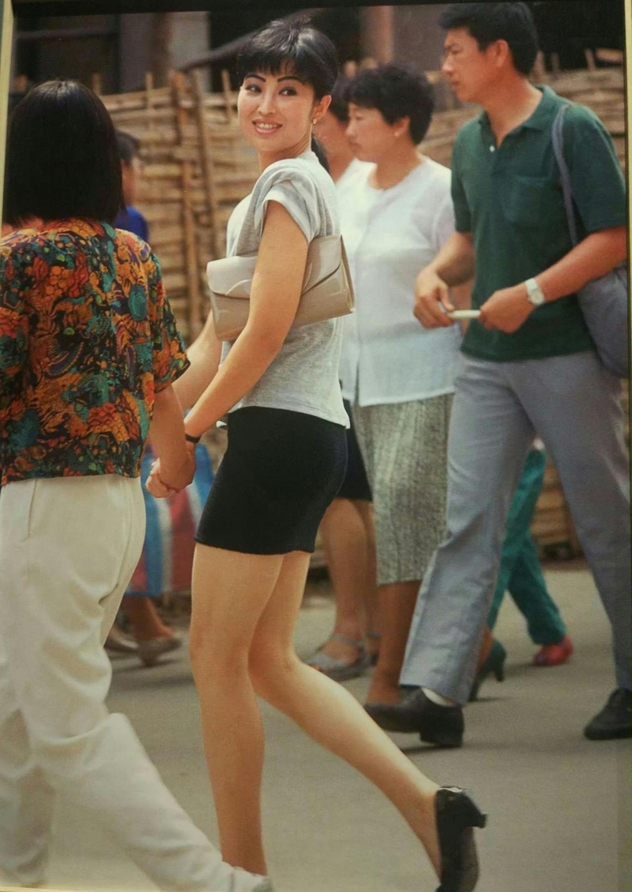 1991年，大连街头的女老板