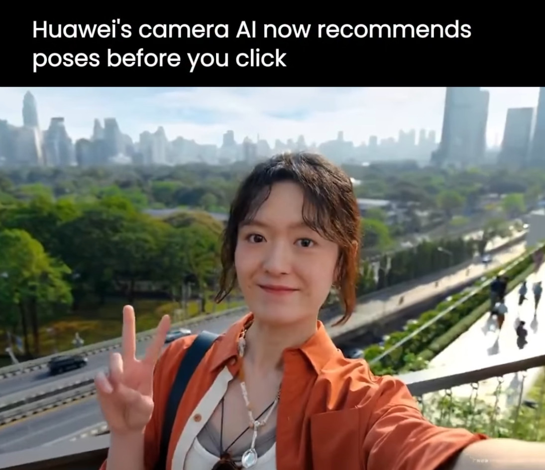 华为AI拍照姿势在外网火了GooglePixel10有一个Camer