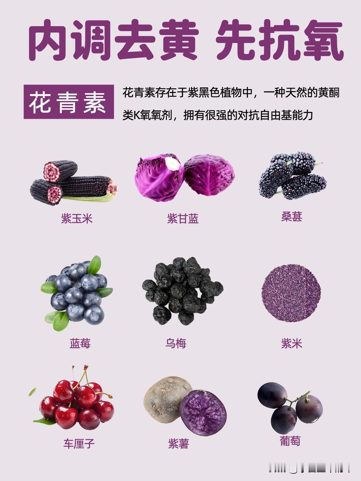 内调去黄抗氧化！4类天然食材，吃出透亮好气色想要改善皮肤蜡黄、暗沉，光靠外用