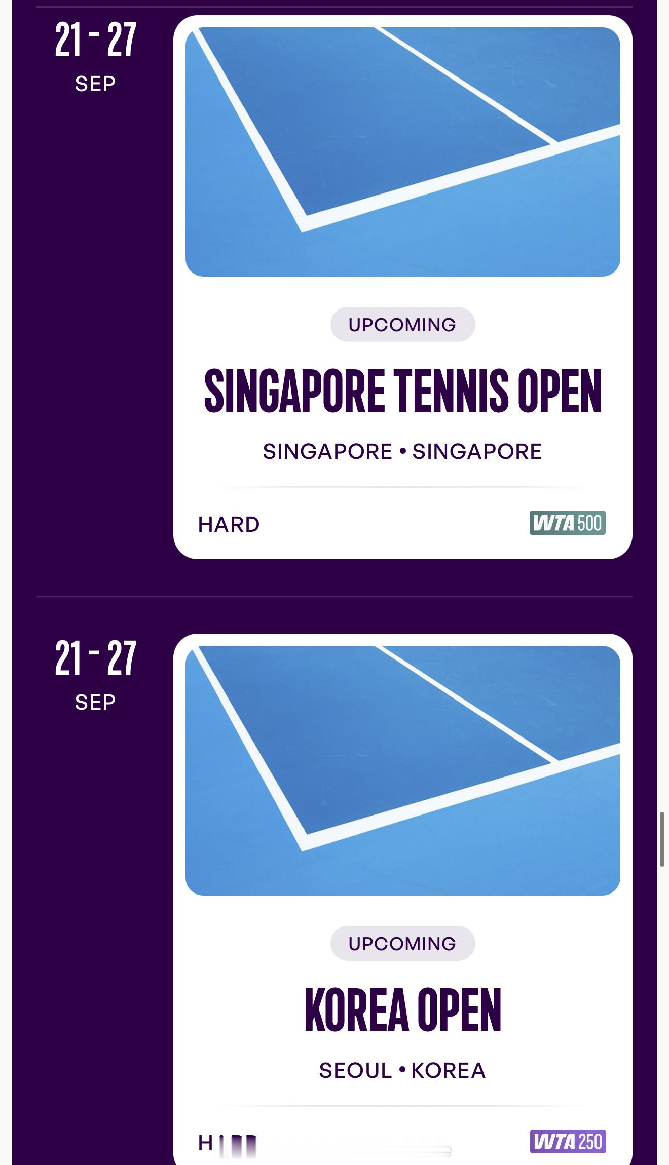 【2026WTA巡回赛赛程公布】中国赛季挪后一周✅依然有10站WTA1000赛事