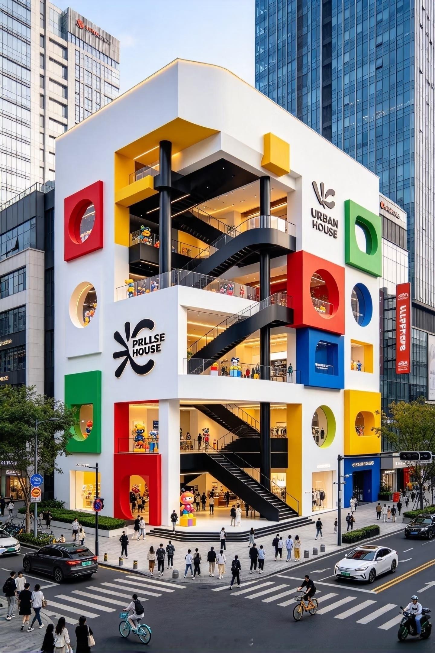 主打一个好玩…遇见艺术建筑设计​​​