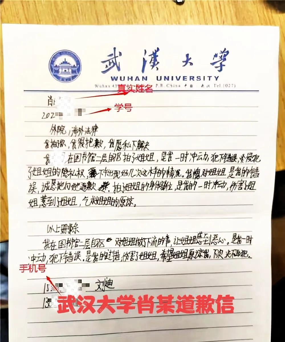 武汉大学肖某12声“姐姐”的哀求，却无法打动污蔑者杨景媛铁石心肠！在性骚扰事件里