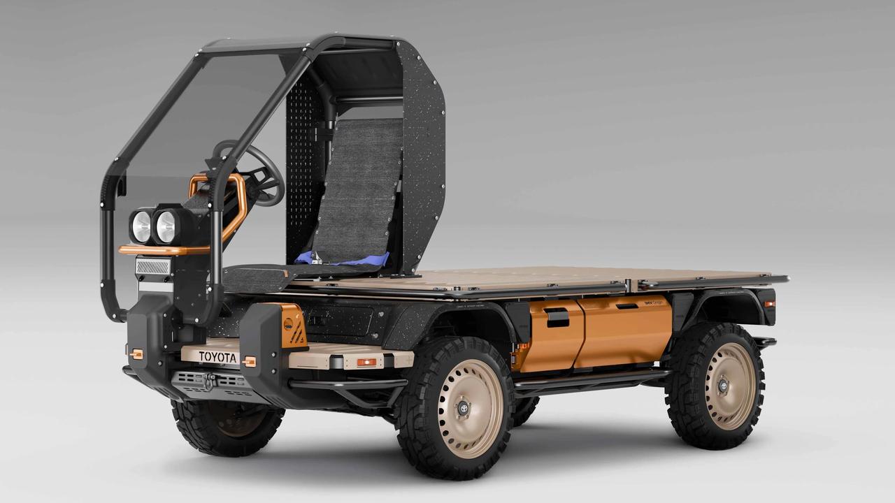 丰田给非洲开发的专属小货车不过,仔细想想,何必呢?只要把二手车发过去即可。他