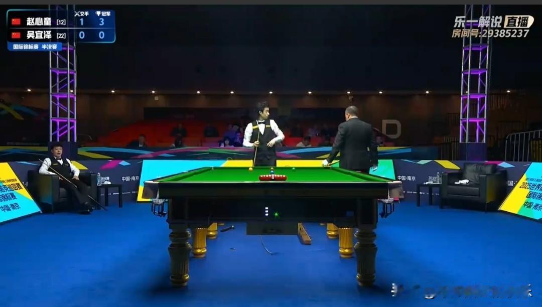 精彩的比赛也要观众捧场，国锦赛冷清的赛场实在让人意外，吴宜泽&赵心童身后寥落星辰
