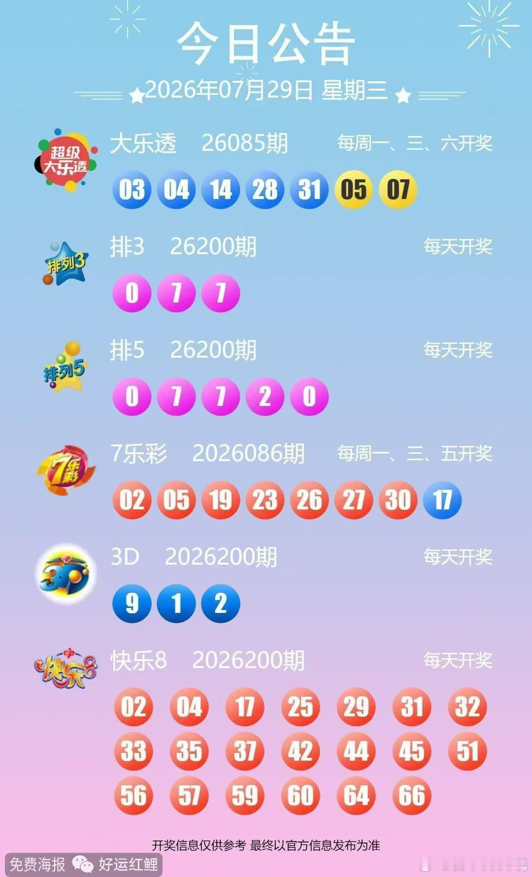 今晚开奖信息7月29日永州