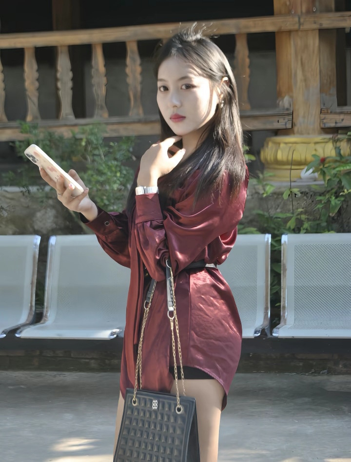 像一朵花一样，娇滴滴的感觉