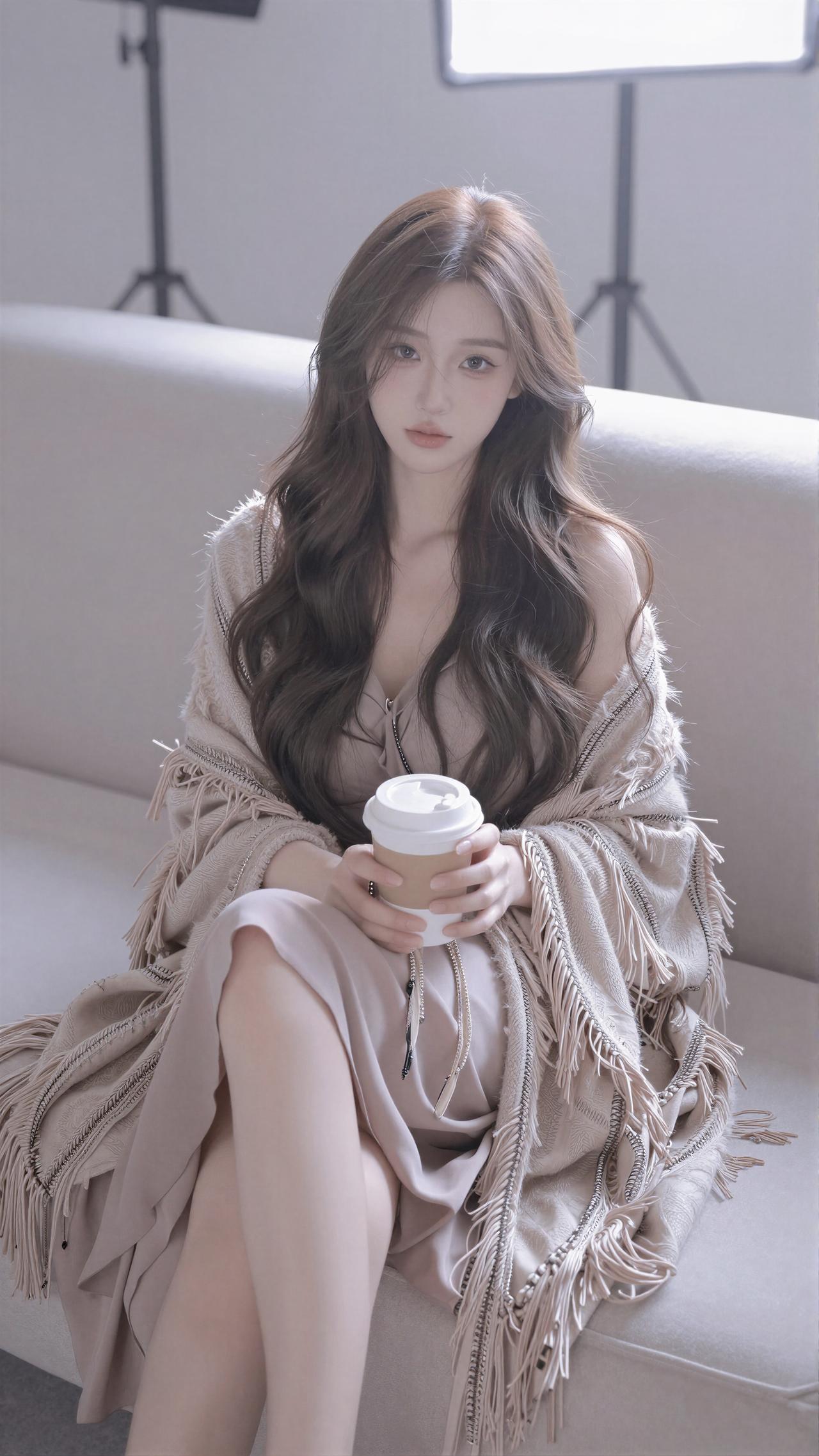 当指尖触到纸杯的温度，当热气氤氲成模糊的雾——这杯咖啡，是给自己的奖励，也是新一