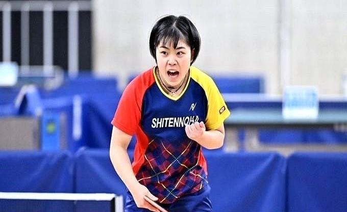 张本美和四连冠1月23日，日本全国青少年女单四分之一决赛打完。张本美和3-