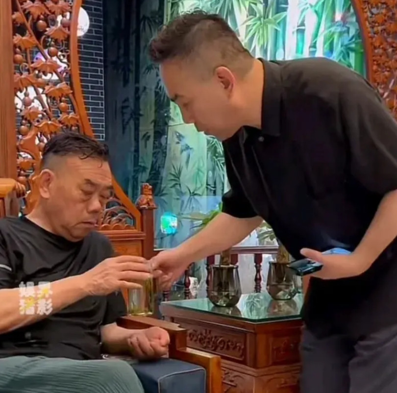 老爷子去世后，杨议开始和老三杨伦一起拍段子，这也是没办法的事。老子不在了，大哥