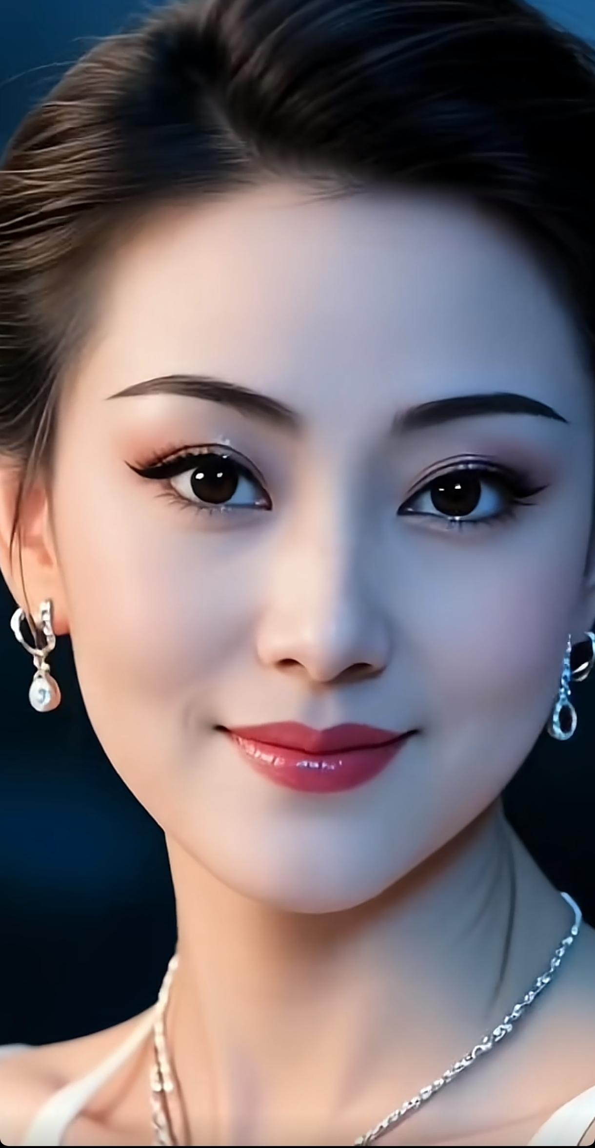 优雅气质，精致妆容，闪耀耳环，完美呈现！分享一下你随手拍的照片气质女人味耳环