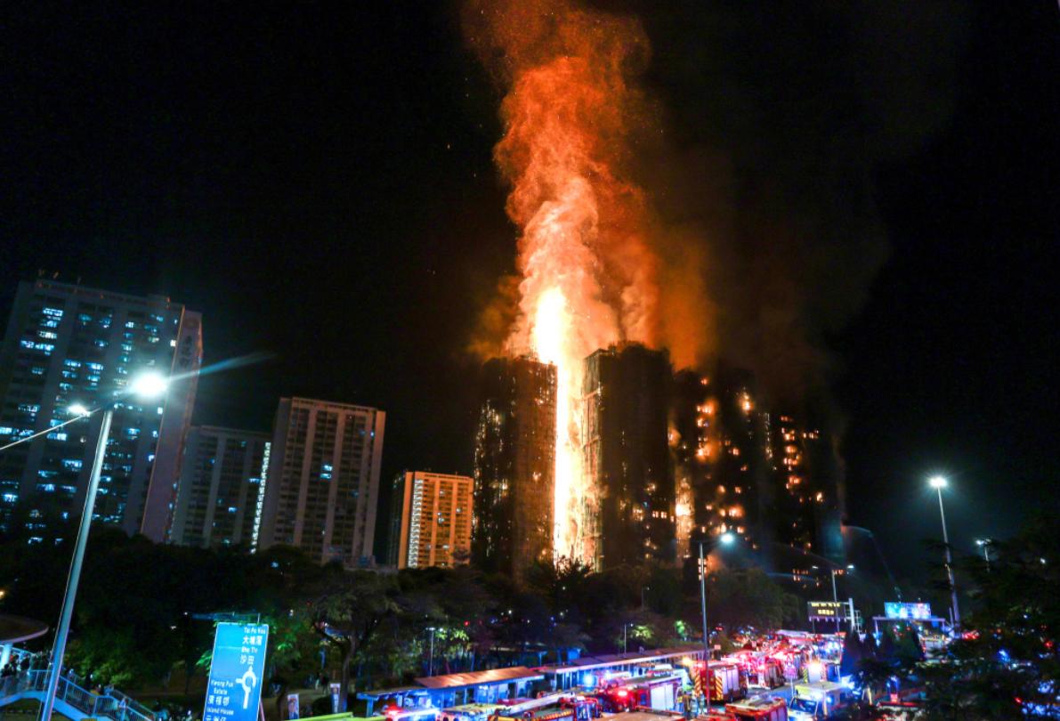 香港的这次大火，真的要变天了，应该会对房地产行业产生很大的动荡！以后大家谁还敢