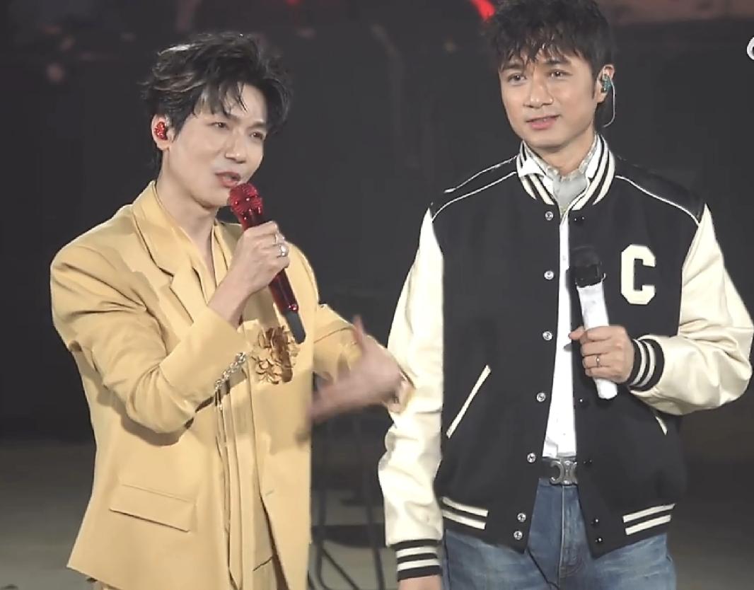陈楚生深圳收官演唱会嘉宾是古巨基，两个人在一起太好笑了！是不是每一次收官都是大