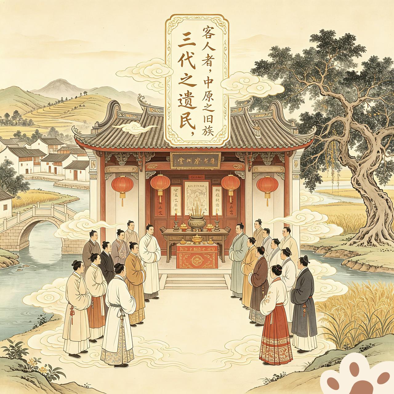 “客家人”(历代中原移民)，是一群从历史深处，慢慢走来的北方古汉族移民群体。抛开