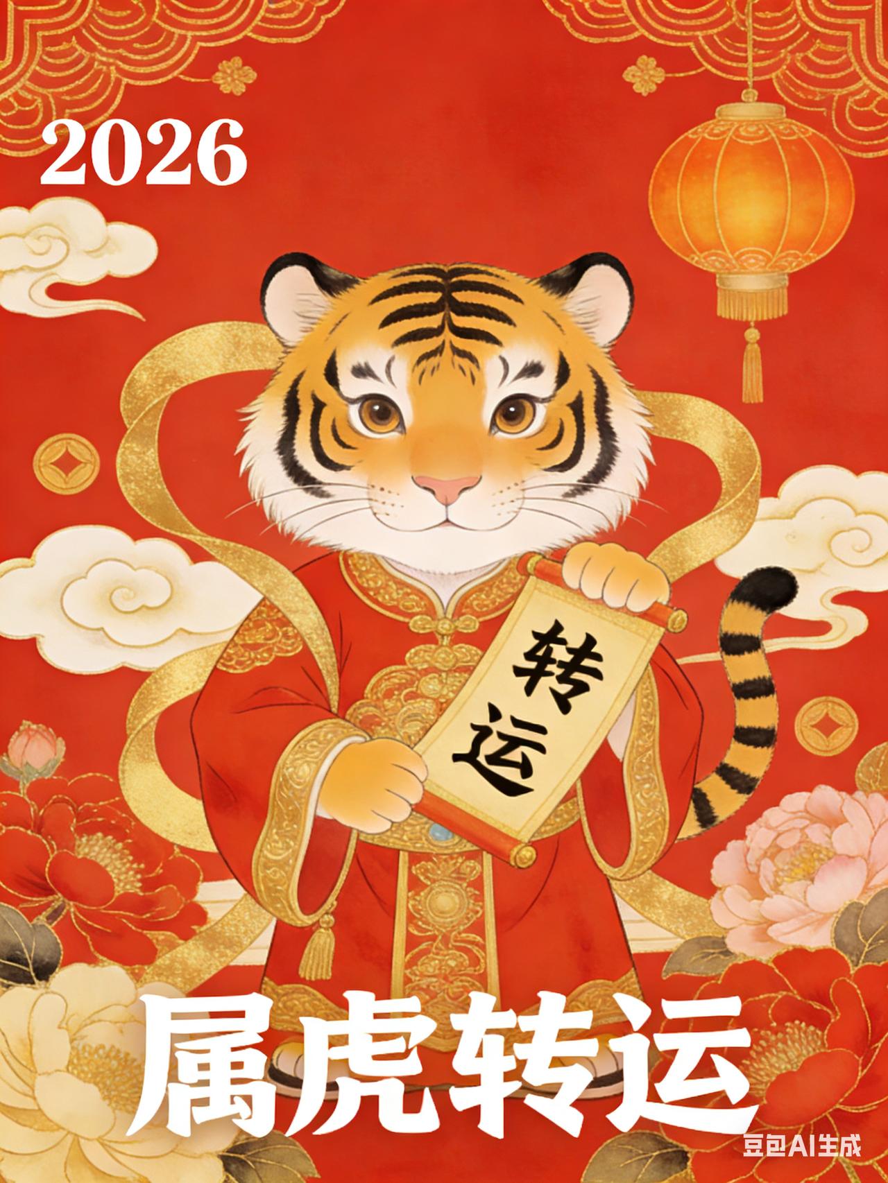 属虎人注意！十年霉运已到头，压箱底的福气即将“爆”出来！属虎的家人，停步留福