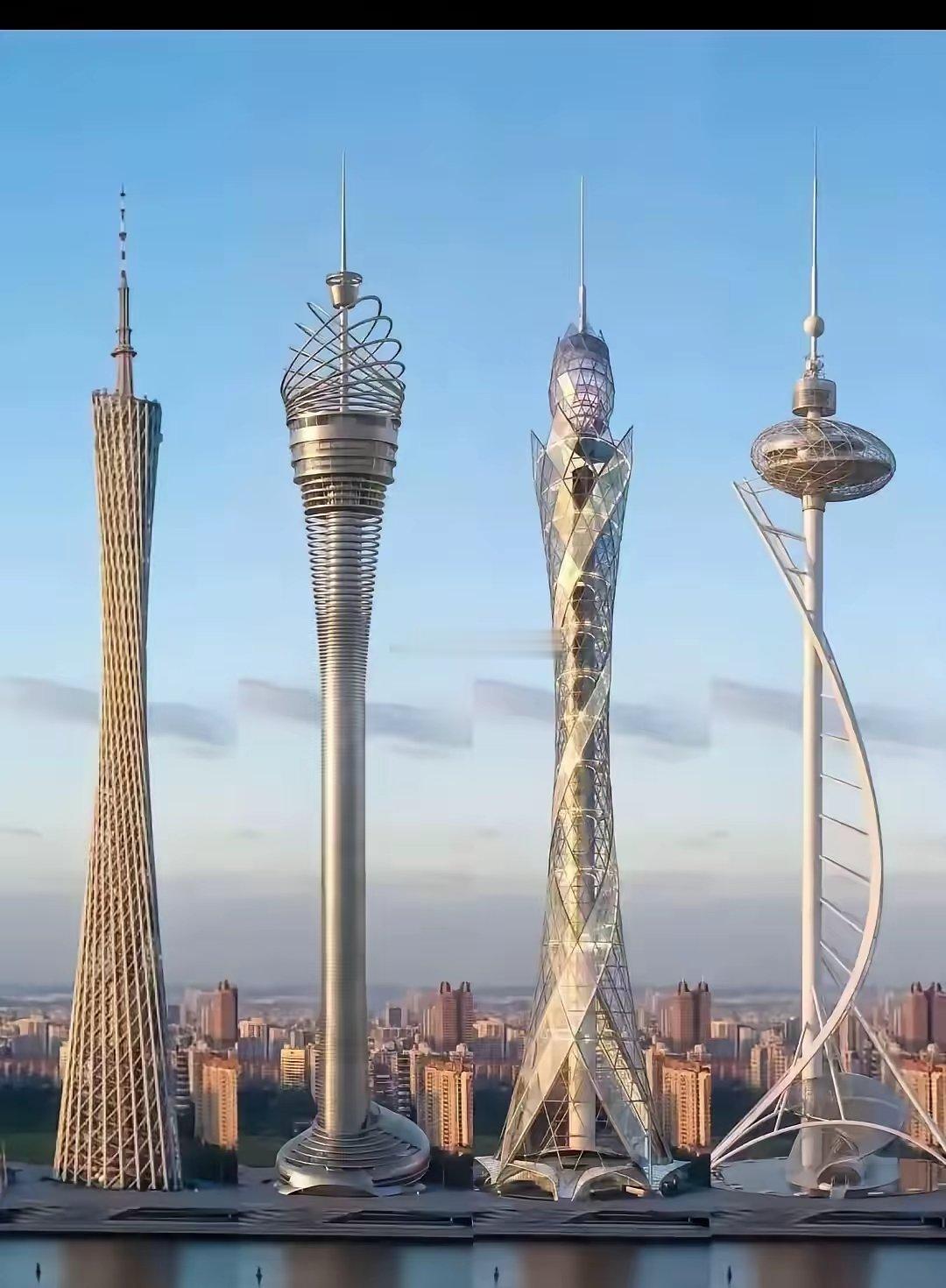 小蛮腰方案图，个人觉得图三最好看，为什么没有入选？