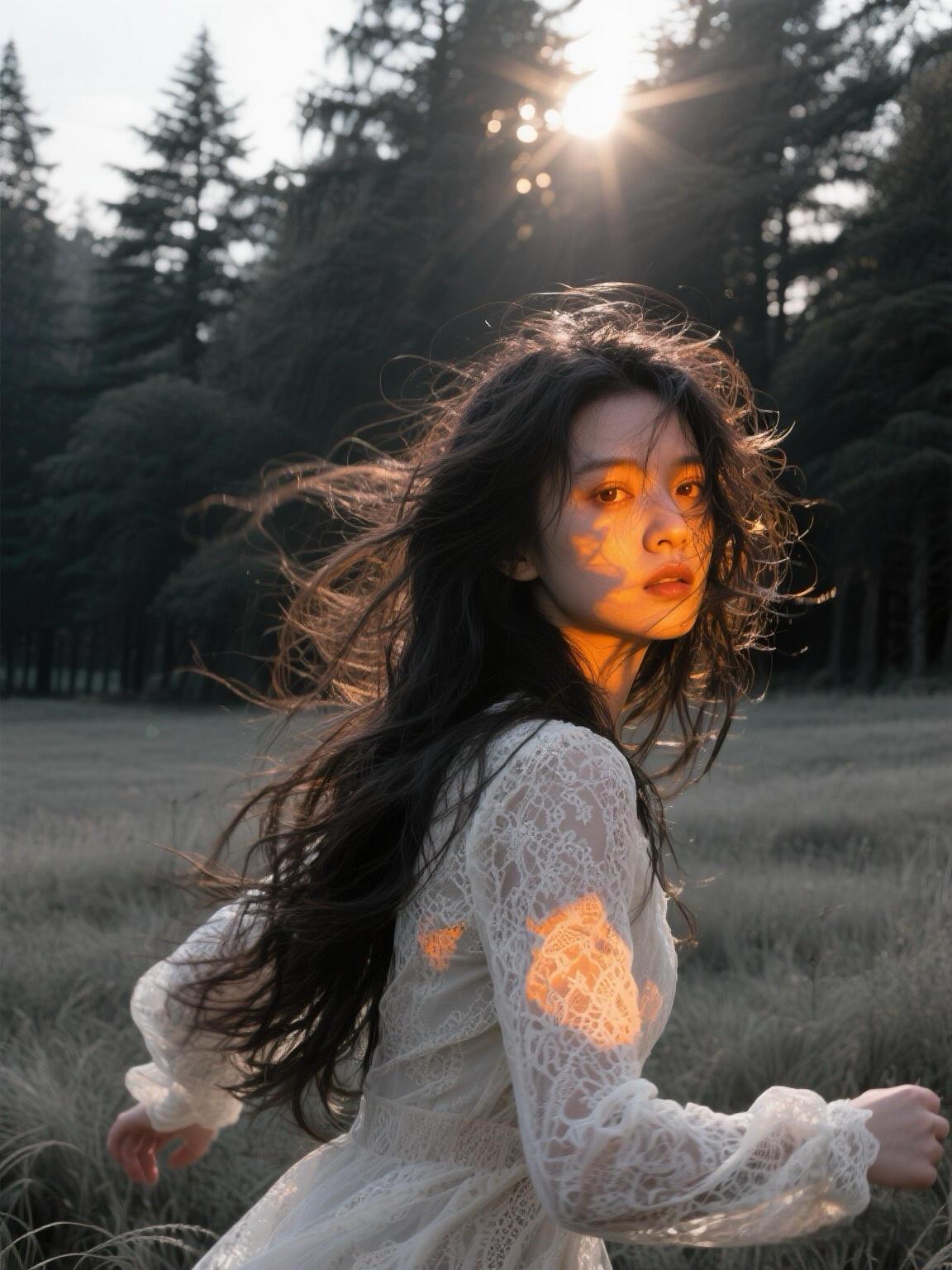 有时候，我们摄影师固守某一种模式，可能会损失更多。比如，逆光之下，模特的面部该不