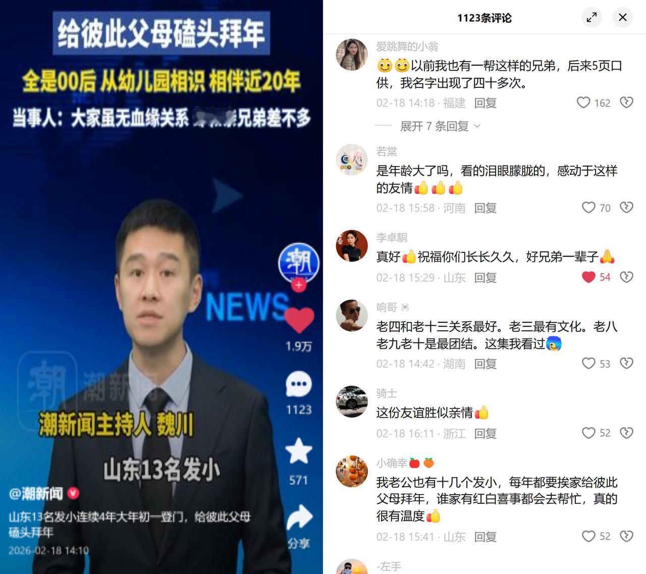 山东13个00后，太让人感动了！这帮从幼儿园就玩到大的发小，今年是第4年