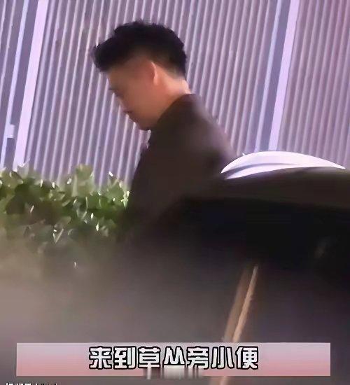 5月7日曹云金翻车！车内搂抱醉酒女子，转身路边草丛小便被拍了个正着曹云金这回是真
