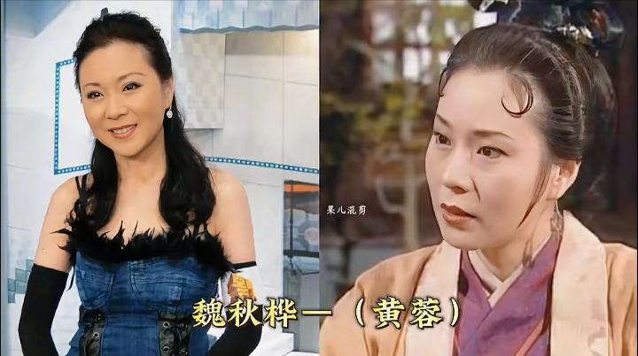 魏秋桦扮演的黄蓉严慧明扮演的李莫愁张延扮演的何沅君三位老牌女星，在古天乐版