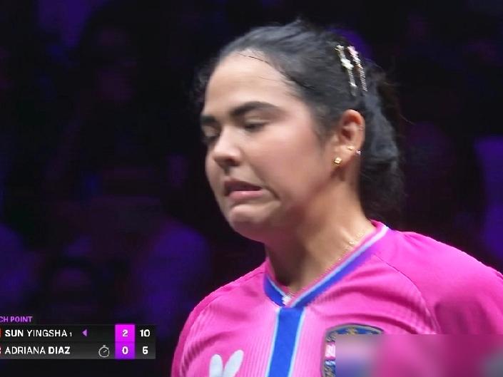 孙颖莎把闺蜜迪亚兹打急了？你看到的零封，是人家赛后笑着说sorry的日常。这