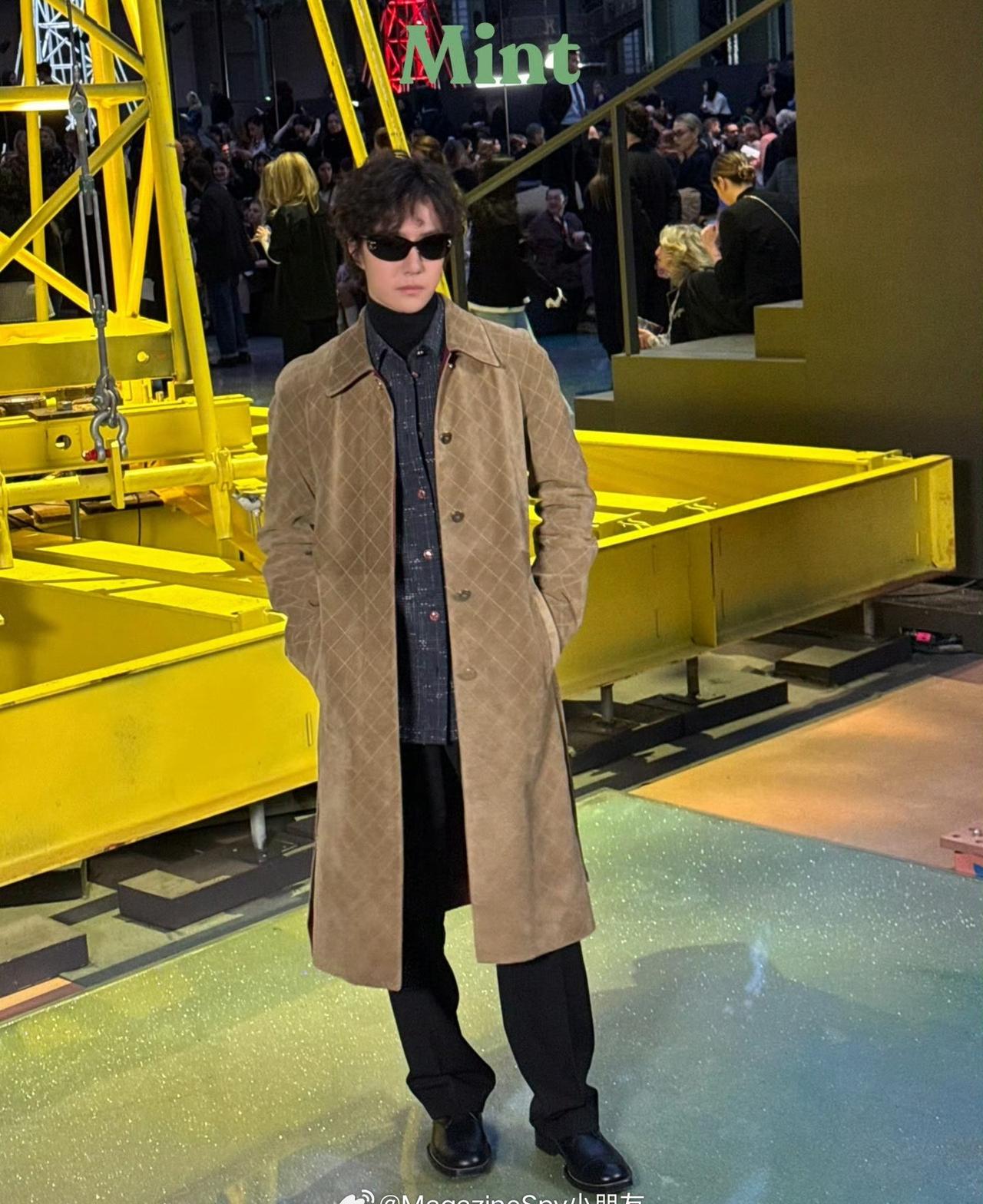 泰媒直拍来袭，生图依然超能打🔥！王一博亮相