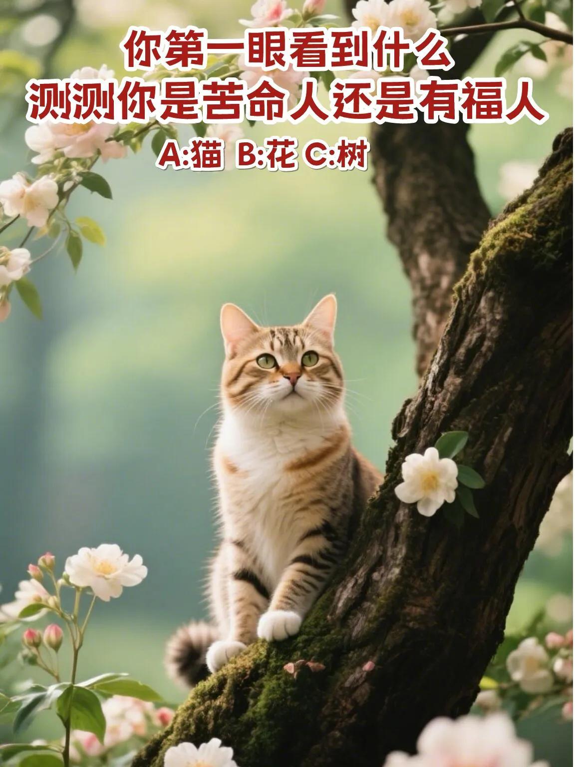 心理测试测测你是苦命人还是有福人？？看看你是不是火眼金睛你第一眼看到什么