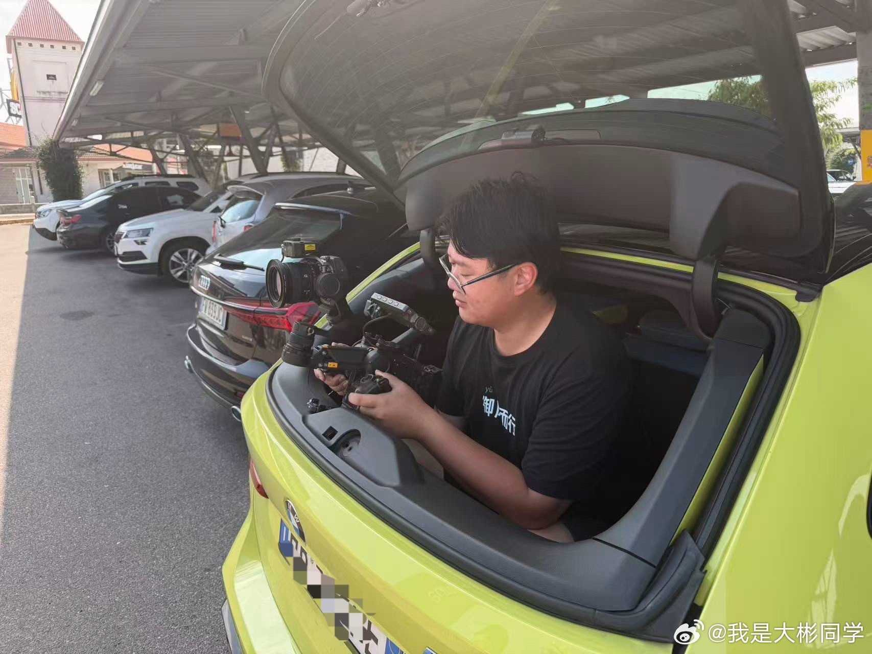 早，m3的拍摄车​​​