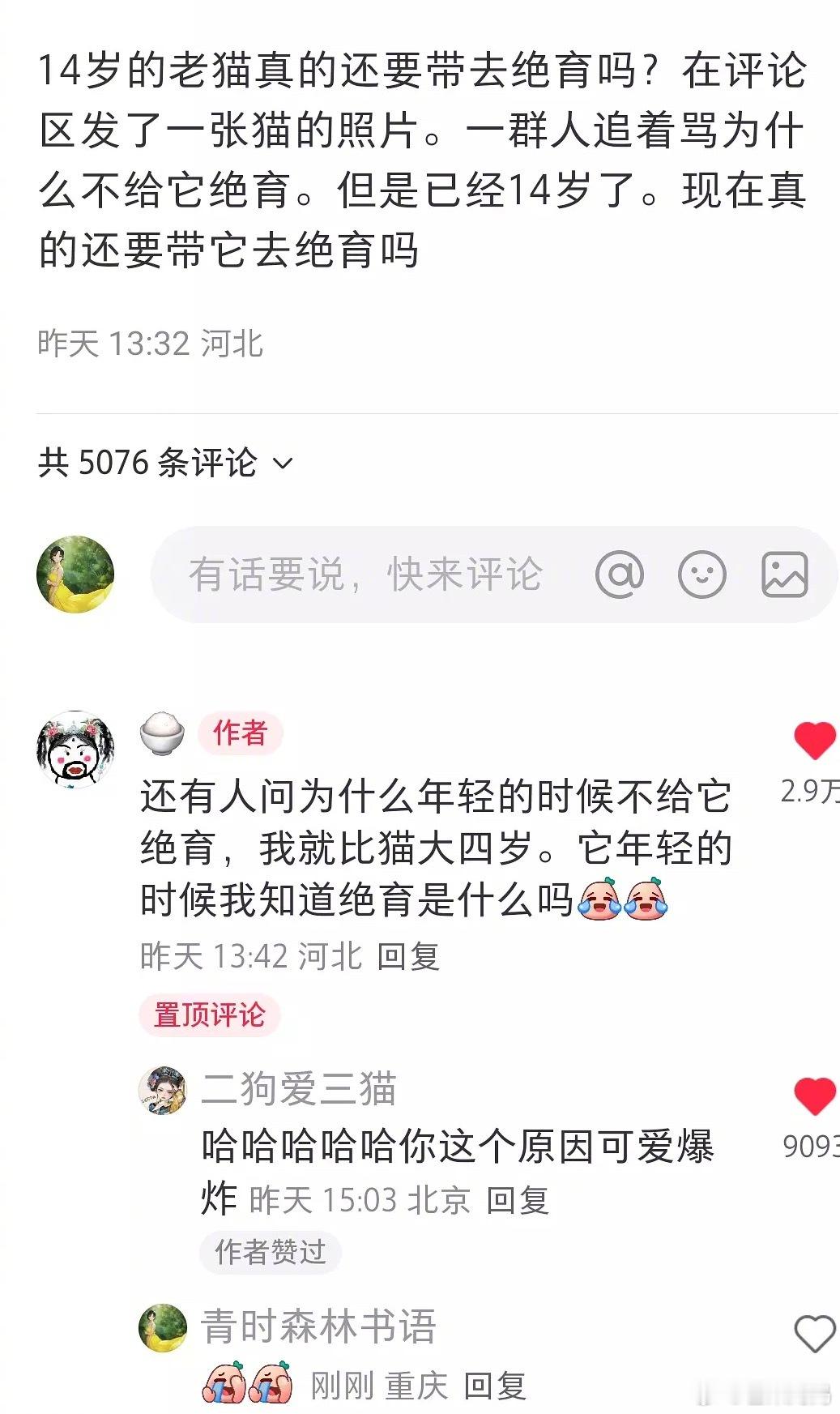 不给猫绝育最有理有据的一集​​​