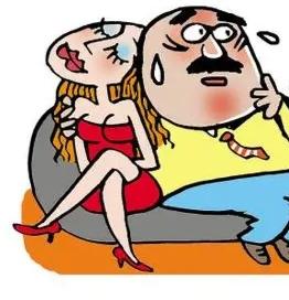 笑话（669）贪官搂着新情妇小声问道：“你跟着我为了什么？”情妇嗲声嗲气