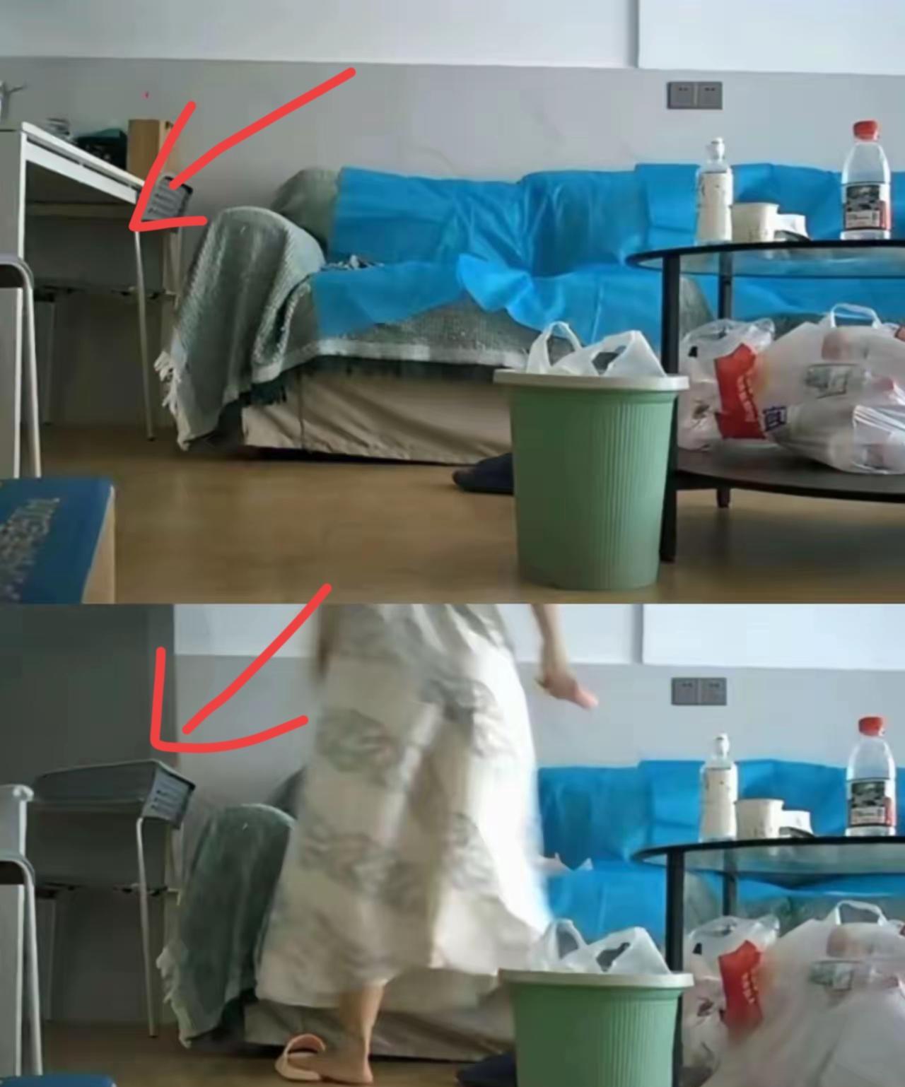 大家注意看，湖南某医院的曾女士和副院长，偷.情的这间办公室，沙发旁边就是别人的办