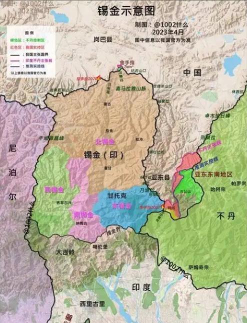 被印度吞并45年的锡金，复国有望吗？我说实话，现在洞朗草场为我们所掌控，整个西里