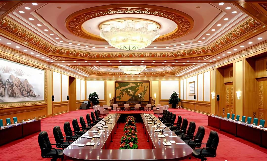 人民大会堂，太赞了!中式美学，美到人心里，美的震撼。美的艺术性和艺术价值极高。建