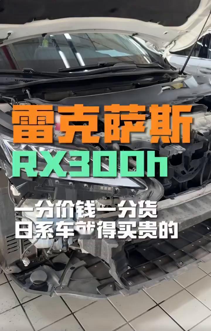 雷克萨斯RX300h。在一分价钱一分货上，日系车做的真是没毛病。我劝有些兄弟们