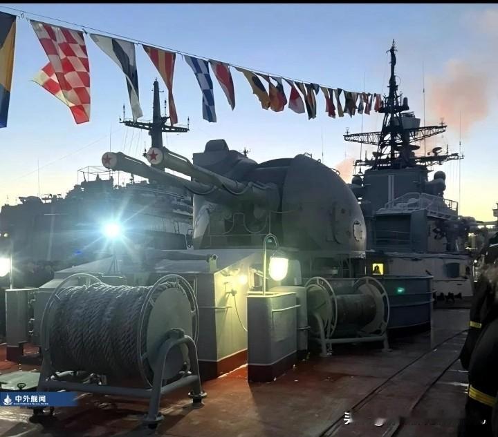 俄最后一艘现代级驱逐舰退役2025年12月6日，俄罗斯北方舰队给“乌沙科夫