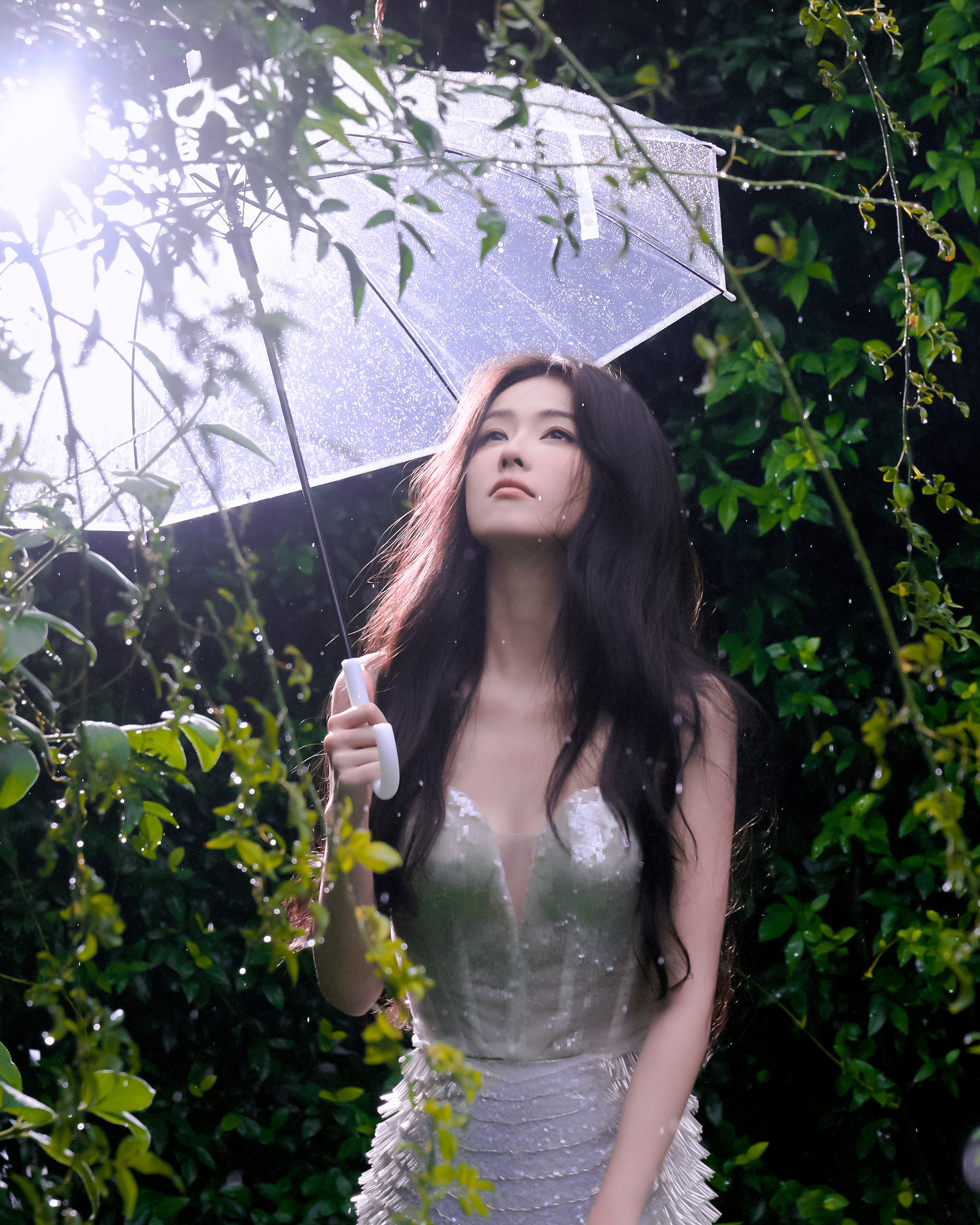 白鹿美图集：自带清香的白色恋人。白鹿