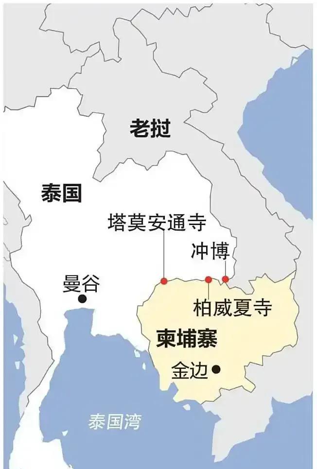 泰柬为什么会冲突？会看的看门道，不会看的看热闹。1，钱。泰柬双方争夺的边境