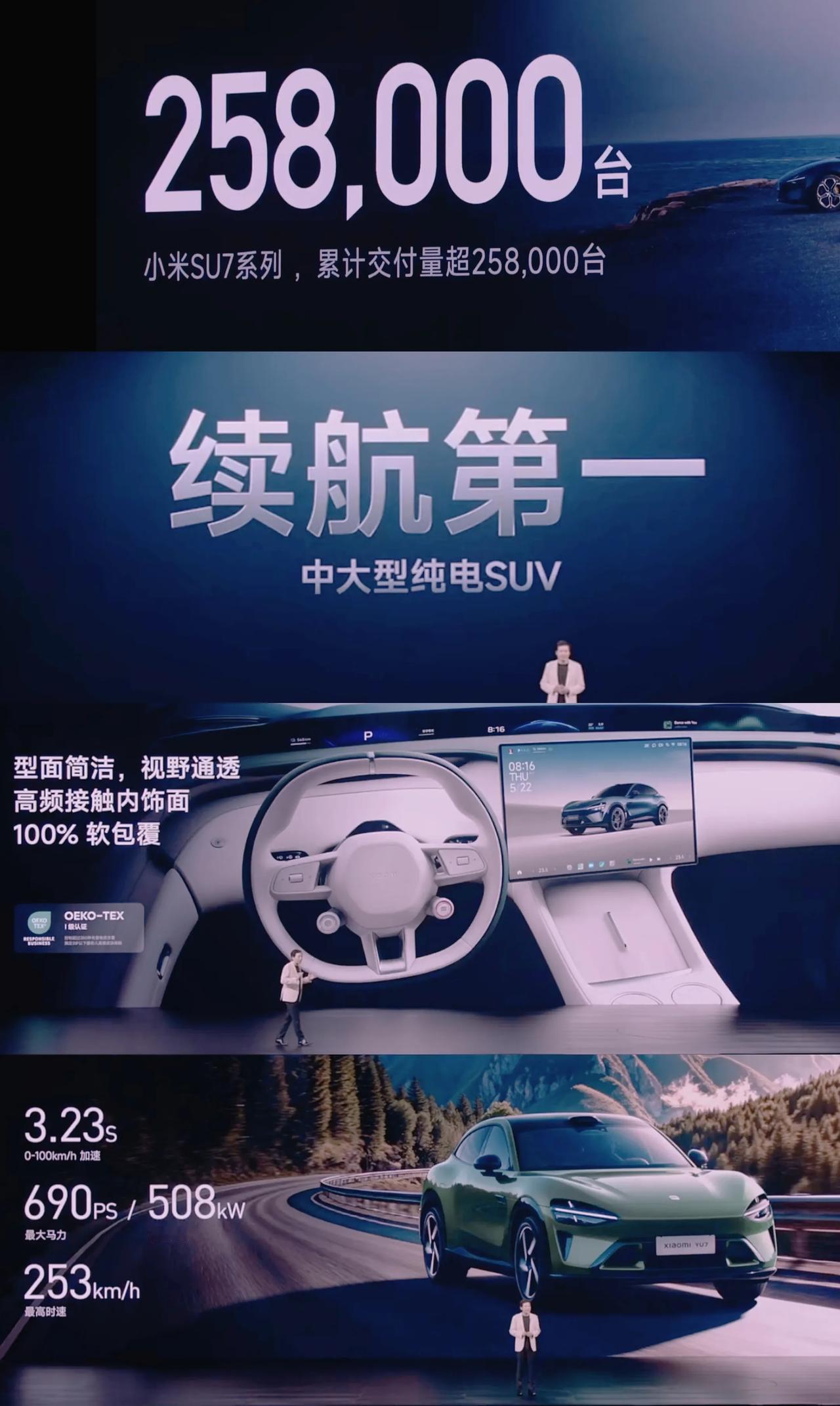 今晚谁也别想睡个好觉看完小米YU7发布会之后，友商心都凉了一半最厉害的不是3