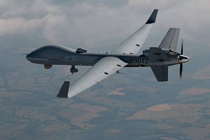 【台接收两架MQ-9B大型无人机可能部署于台东地区】首批2架MQ-9B大型无人机