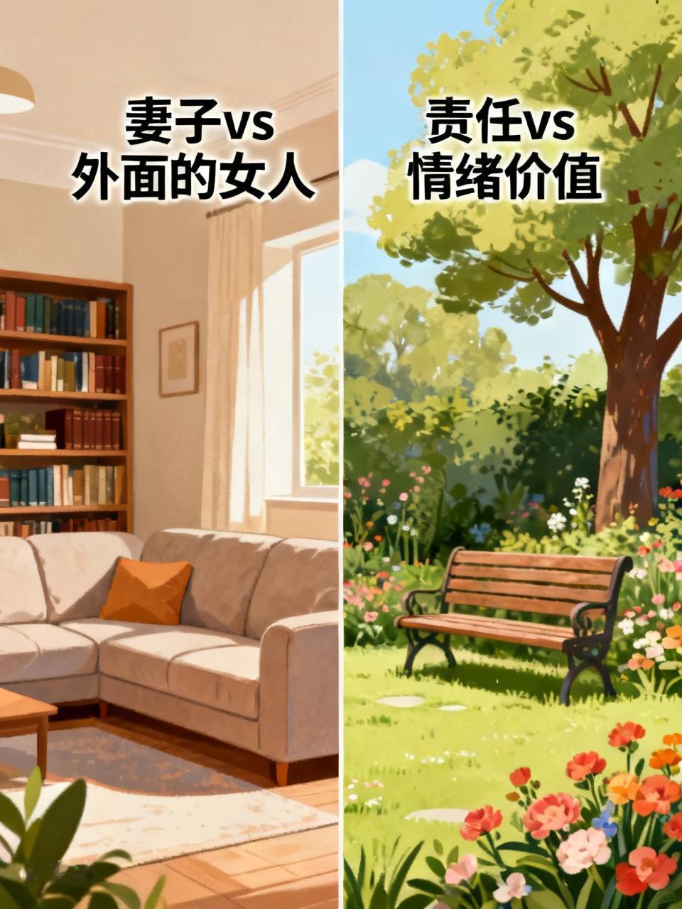 妻子和外面女人最大的差异是什么?在男人心里，妻子和外面女人差异很大。妻子是家人