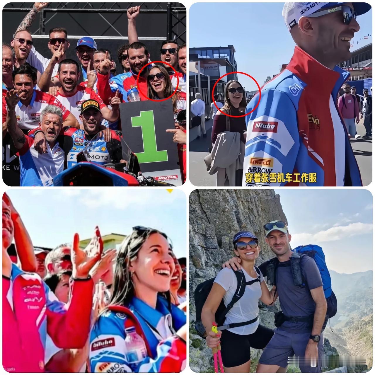 离谱！WSBK车手把妻子招进车队上班，全程贴身紧盯赛场数据…同样是征战