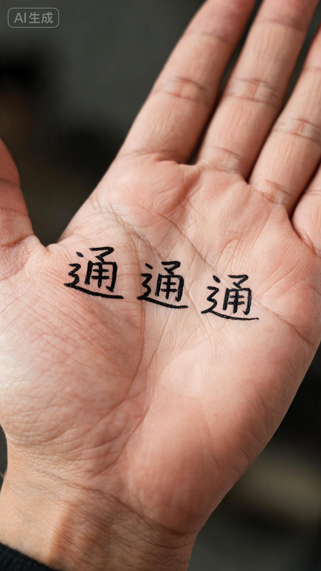 每逢人生大事心里没底？老道士教你道方子，手心写三个字，把心定下来。你有没有过
