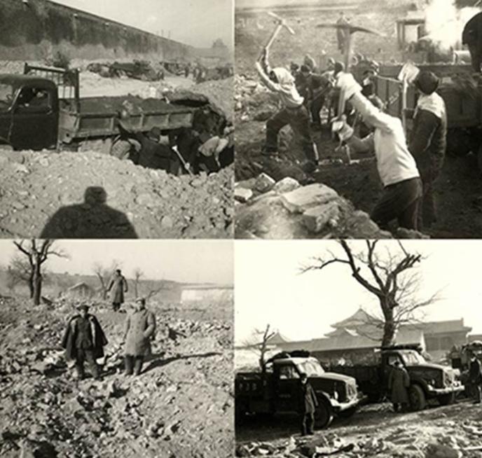 1949年，国家组织了7万人在北京故宫里清理垃圾，历时9个月清理出清末以来近40