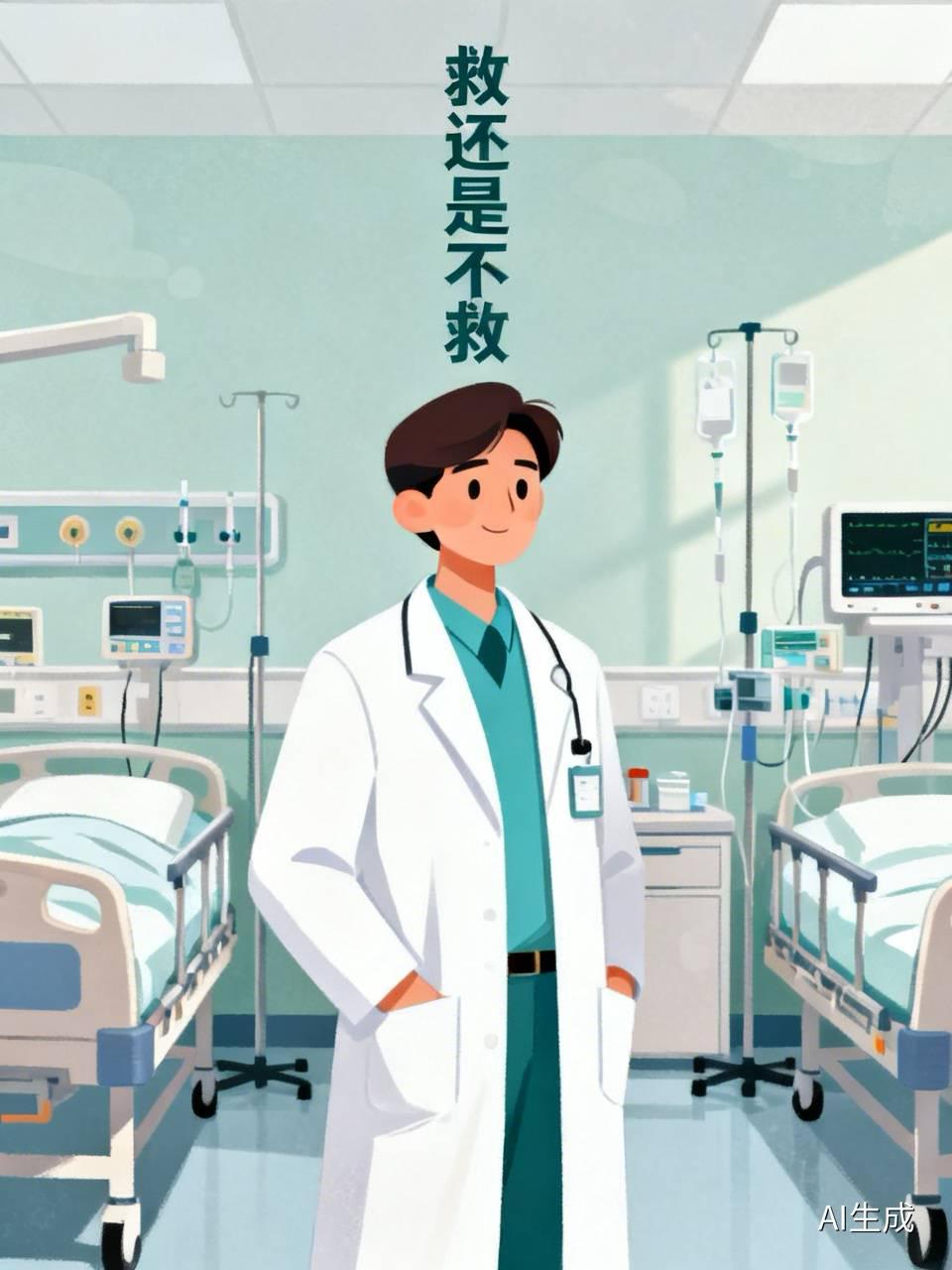 医生那句“救还是不救”，我听懂了老姐妹秀芳昨天在电话里哭得上气不接下气：“我
