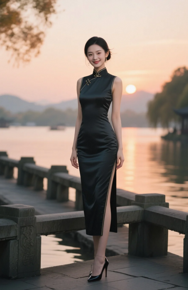 旗袍演绎经典，旗艺优雅生活