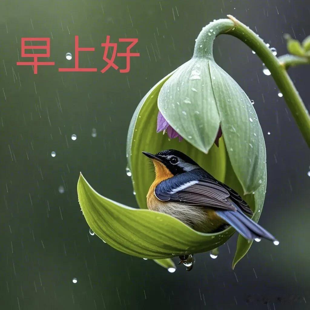 早安，一睁眼就想到你，愿今日所有美好都围着你。